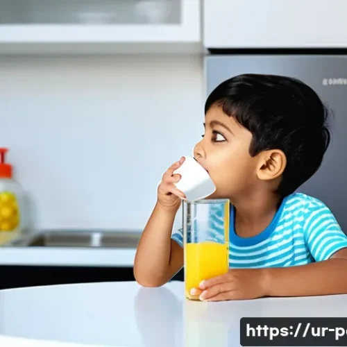 아기 설사와 구토 동반 증상 대처법 - **Prompt 1: A Caring Mother and Her Unwell Child**
    A realistic, warm, and comforting image of a ...